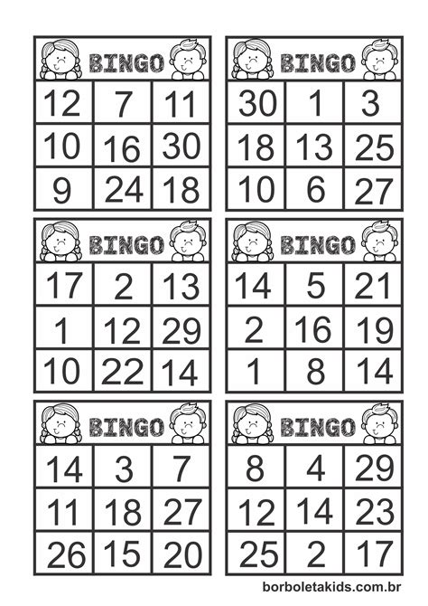 COMO FAZER UM BINGO DIVERTIDO DOS NÚMEROS Explore o universo da