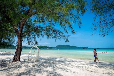 Sandy Shores Of Saracen Bay On Koh Rong Samloem Island Cambodia Photo