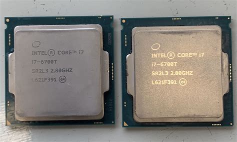 Yahooオークション Intel インテル Core I7 6700t Cpu 中古 2個セット