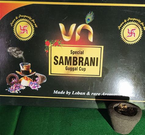 Charcoal Sambrani Gugal Dhoop Cup For Puja Purpose At Rs 350 Box In Jaipur