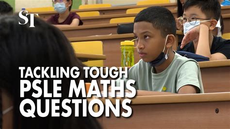 Why Are Psle Maths Questions So Difficult St Smart Parenting Forum