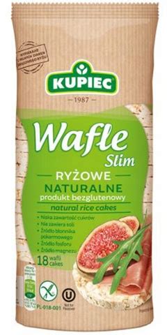 Wafle Ry Owe Naturalne Kupiec Slim G Por Wnaj Ceny Allegro Pl