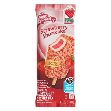 Good Humor Strawberry Shortcake Frozen Dessert Bars 1 Ct King Soopers