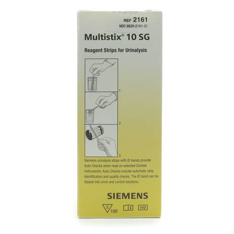 Multistix Sg Reagent Test Strips For Urinalysis Box Mcguff