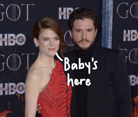 Kit Harington And Rose Leslie Welcome First Child Together Its A