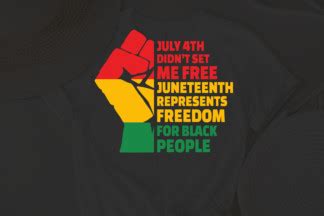 July 4th Didn T Set Me Free Juneteenth Is My Independence Day Svg