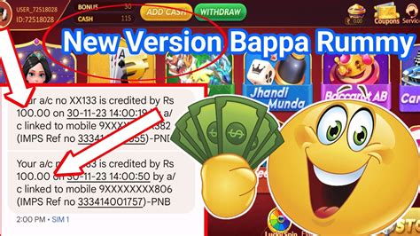 Bappa Rummy New Version Update Today Ll Bappa Rummy Withdrawal Problem