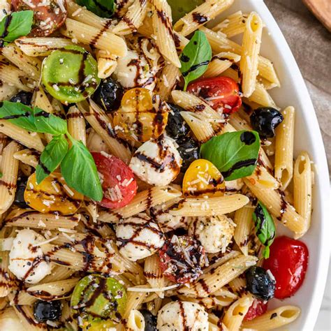 Caprese Pasta Salad Recipe Cart