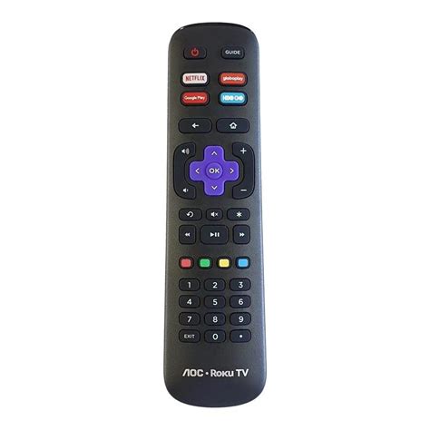 Controle Tv Aoc Philco Roku Tv Netflix Hbo Google Le 7245 No Shoptime