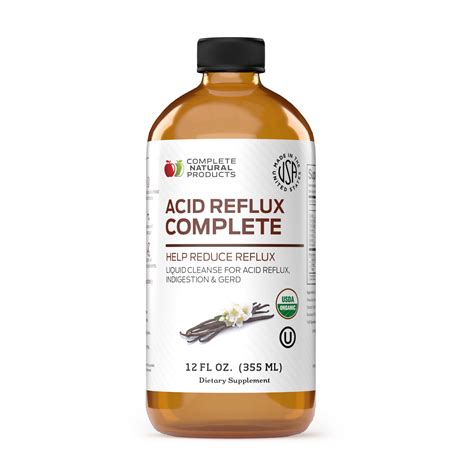 Acid Reflux Complete - 12oz - Organic Liquid Amish Reflux Home Medicine