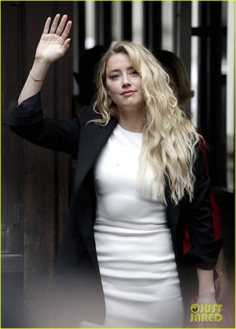 Amber Heard Leaves High Court With Her Team As Johnny Depps Libel Case