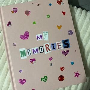 My Memories Scrapbook, Customizable Memory Journal, 110 Sheets, 11 X 8.5 Inches - Etsy