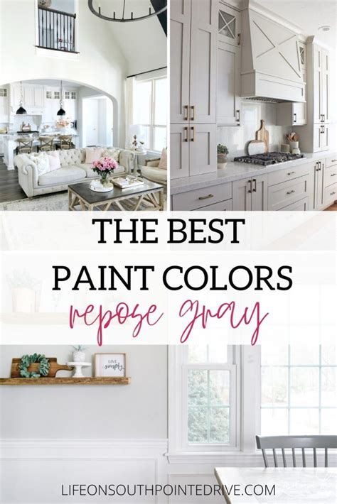 Repose Gray By Sherwin Williams The Best Home Paint Colors