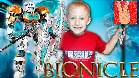 Аналог LEGO BIONICLE 70788 Kopaka Master of Ice БИОНИКЛ Копака