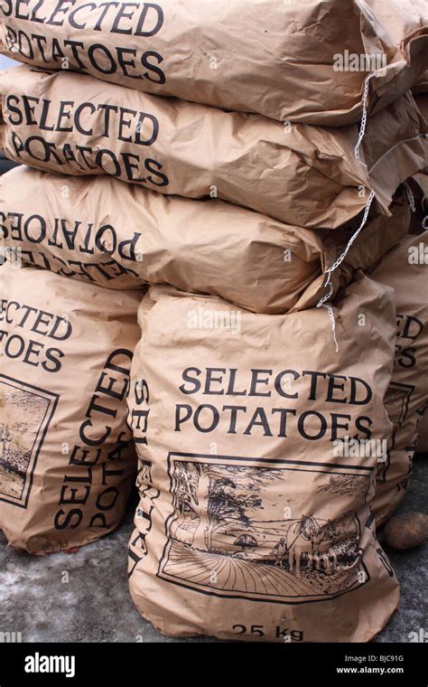 Bags With Potatoes Hi Res Stock Photography And Images Alamy