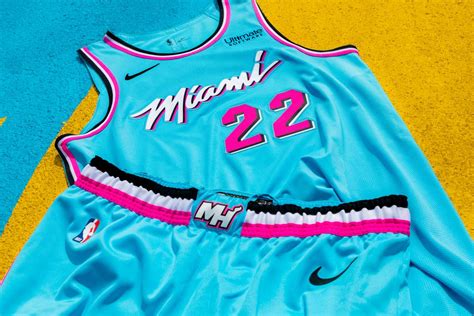 Miami Heat Unveils New Blue ‘vice Alternate Jerseys Miami Herald