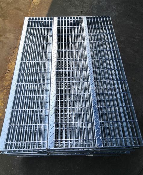 Jimu T Type Hot DIP Galvanized Ms Steel Grating Tread Stair Tread And T Tread