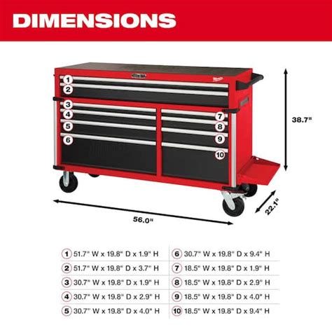 Milwaukee Inch Tool Chest Atelier Yuwa Ciao Jp