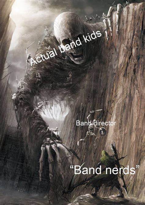 The stereotypical band kid : r/Bandmemes