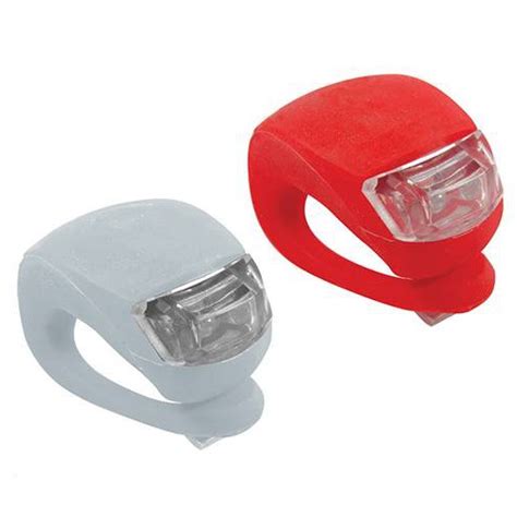 Led Clip On Lights 2pk Red And White Bikes Cyclce Bicycles Helmets Bags