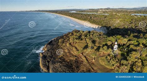 Fingal LightHouse Cooke Island Panorama Stock Photo CartoonDealer