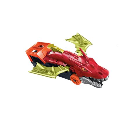 Камион Дракон Hot Wheels червен eMAG bg