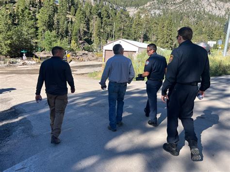 Lombardo Visits Mt Charleston After Devastating Storms