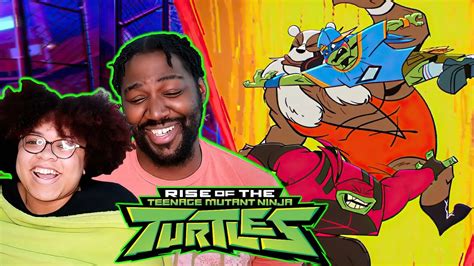 SUPER SLAM LOL Rise Of The TMNT Reaction Ep 5 6 TMNT Reaction