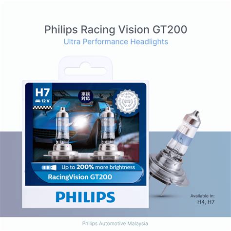 Philips Racing Vision Gt Car Headlight Bulb H H More