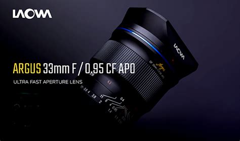 Компания Venus Optics представила супер светосильный мануальный ...