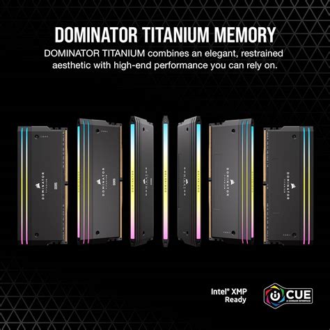 Corsair Dominator Titanium Gb X Gb Ddr Rgb Desktop Memory Kit