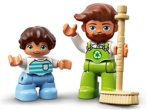 LEGO DUPLO 10945 Мусоровоз и контейнеры для раздельного сбора мусора ...