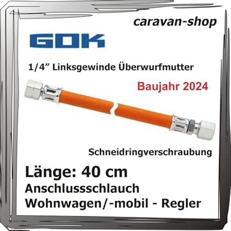 Gasschlauch Cm Winterfest F R Caravan Wohnmobil Wohnwagen