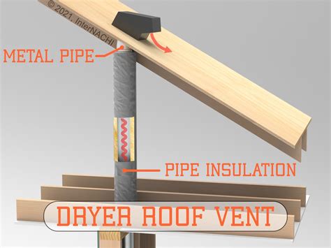 Dryer Roof Vent - Inspection Gallery - InterNACHI®