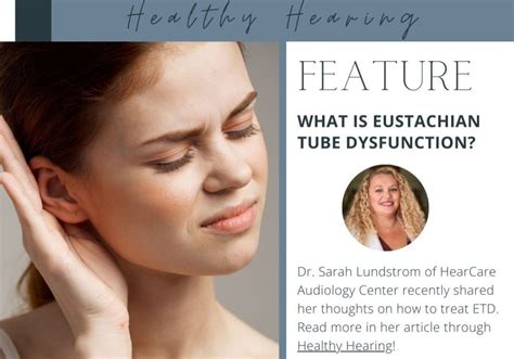 Dr Lundstrom’s Insights On “what Is Eustachian Tube Dysfunction” Were Recently Featured On