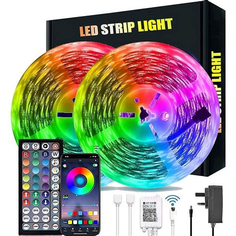 Luces Led De 20 M Luces Rgb Bluetooth Luces De Cinta Led Sincero