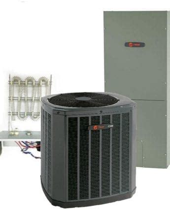 Trane 5 Ton 14 SEER Single Stage Complete Heat Pump System