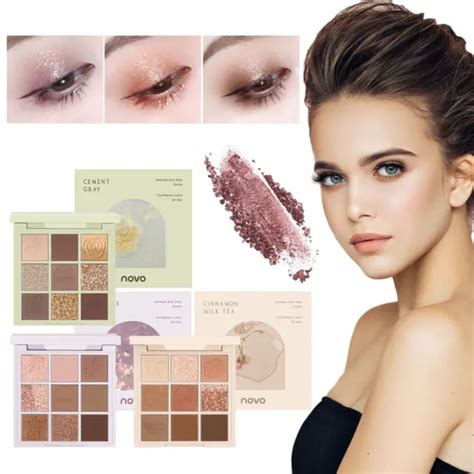 Portables Colors Eyeshadow Palettes Nude Warm Matte Shimmer Ultra