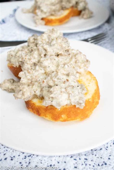 Keto Sausage Biscuits And Gravy Recipe Isavea Z