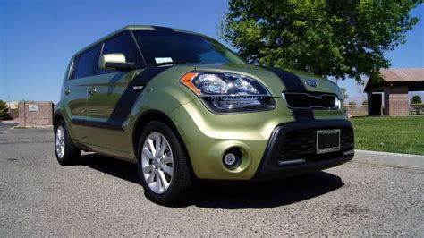 2013 Kia Soul Base Alien Green Color Tuning Photos