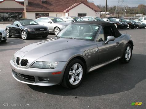 2002 Sterling Gray Metallic Bmw Z3 2 5i Roadster 7013292 Photo 3