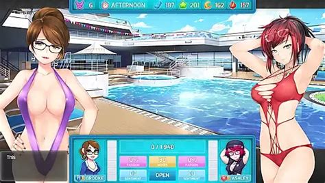 HuniePop Tarikh Berganda Bahagian Seni Hentai Lesbian Oleh Loveskysan XHamster