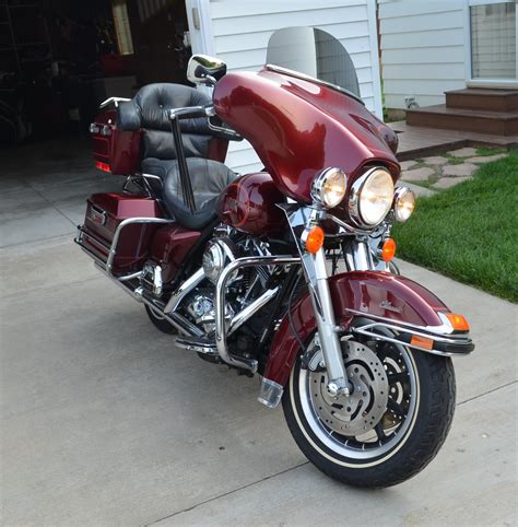 2000 Harley Davidson FLHTC I Electra Glide Classic Luxury Rich Red