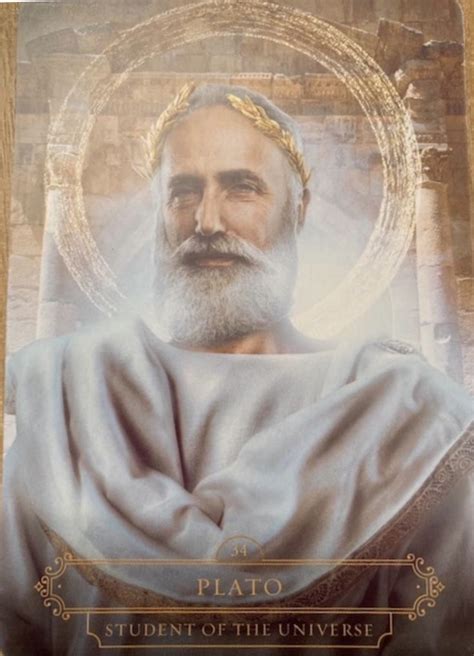 A Man With A White Beard Wearing A Halo And Standing In Front Of A Building