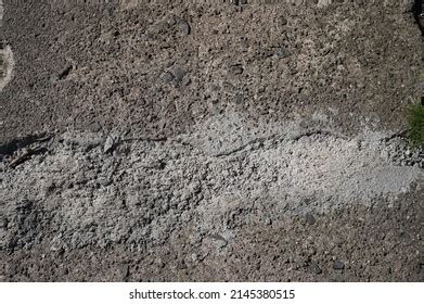 Sidewalk Concrete Cracked Texture Background Stock Photo 2145380515 ...