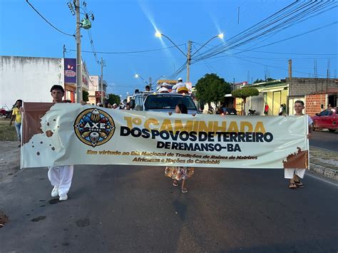 Caminhada Dos Povos De Terreiro Em Remanso Celebra O Dia Das