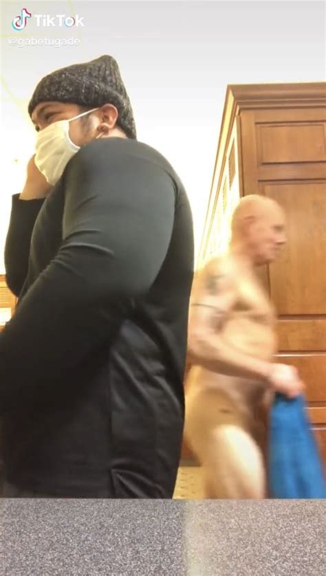 Old Man Caught Naked On ThisVid