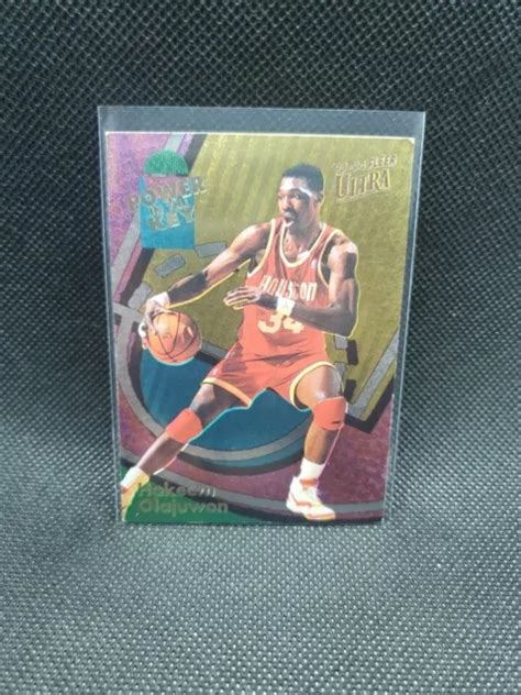 1993 94 FLEER POWER In The Key Hakeem Olajuwon EUR 3 30 PicClick FR