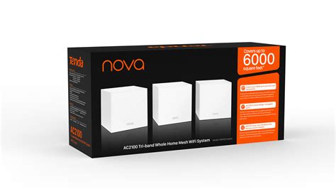 Tenda Nova MW12: Il sistema Wi-Fi Mesh tri-band AC2100