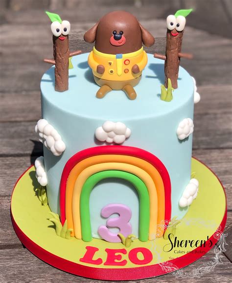 Hey Duggee Cake Dinosaur Birthday Cakes 1st Birthday Cakes Second